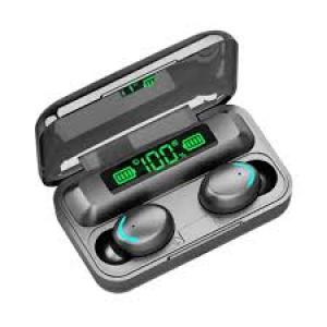 BTH-F9-5 TWS Bluetooth 5.1 Sports Earbuds – Waterproof, Deep Bass, LED Display Case Price in Bangladesh