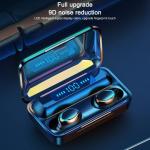 BTH-F9-5 TWS Bluetooth 5.1 Sports Earbuds – Waterproof, Deep Bass, LED Display Case Price in Bangladesh