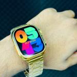HK9 Ultra Max Golden Edition Smartwatch