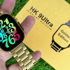 HK9 Ultra Max Golden Edition Smartwatch